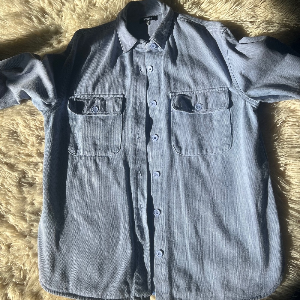 Light blue Shacket